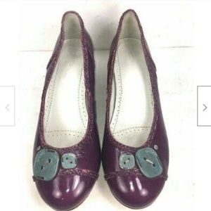Diesel Symphony Women's Purple Leather Pumps